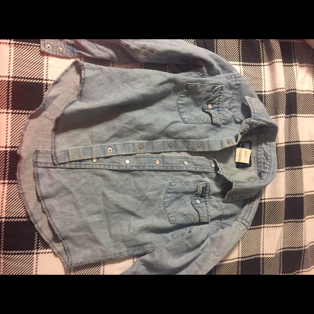 Boys wrangler pearl snap!